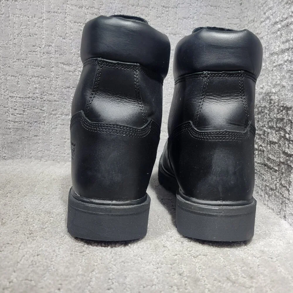 Timberland PRO A5TF3 Mens Size 14W Black Sawhorse Composite Toe Combat Work Boot